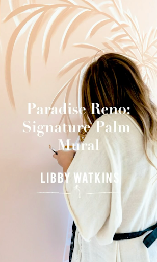 Paradise Reno; Signature Palm Mural