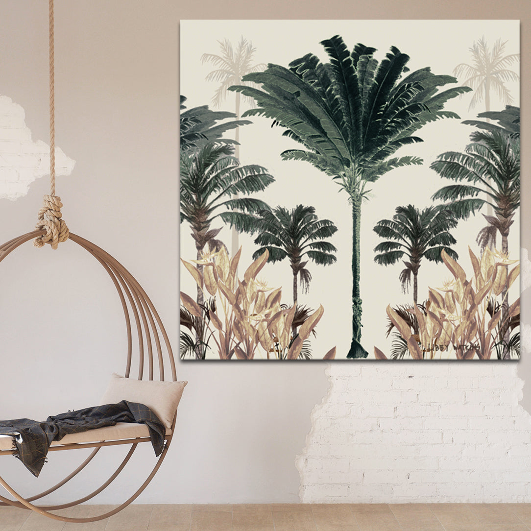 Coco Cabana in Jungle Desert Canvas Print