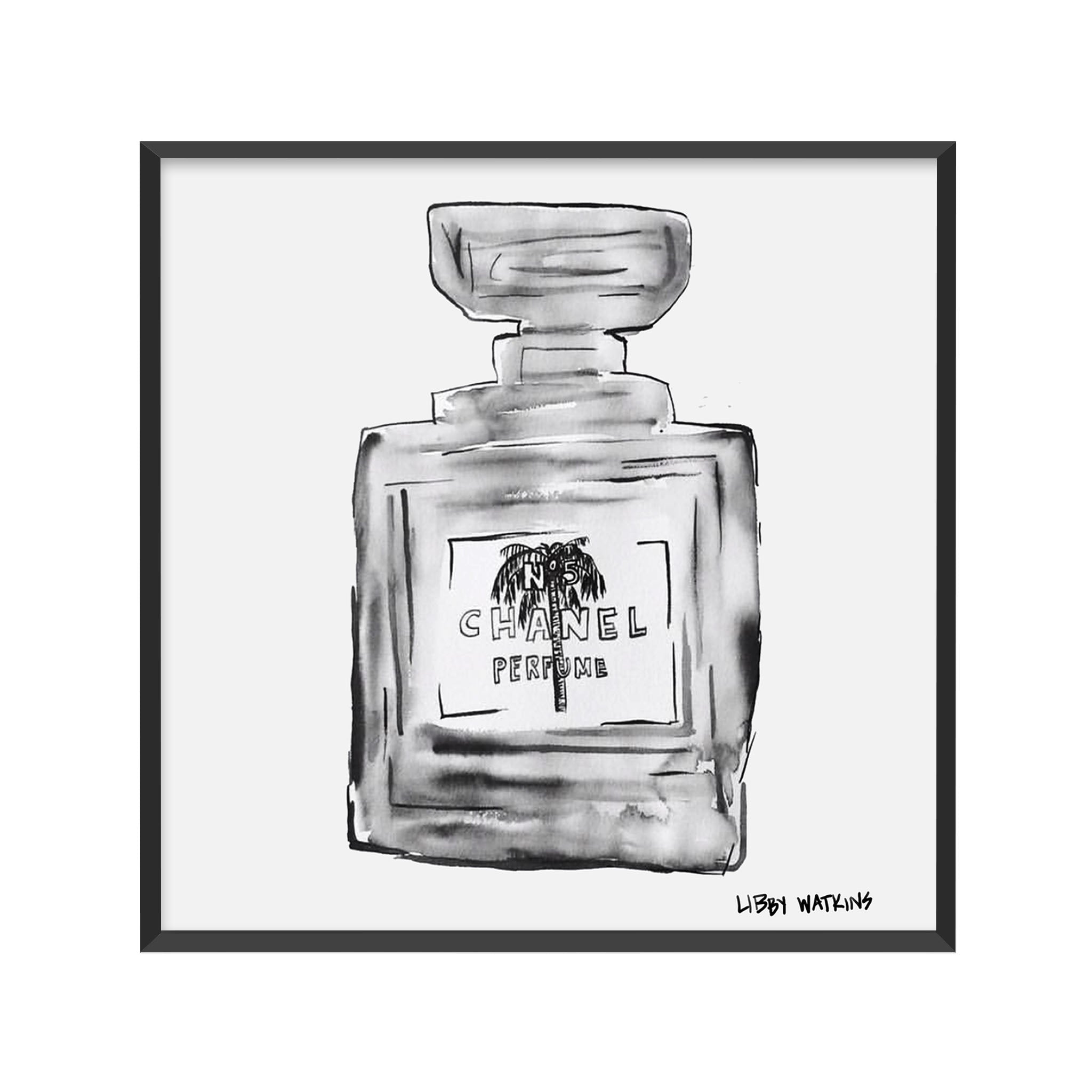 Signature Chanel Coco Paradiso Ink Palm  made to order with artist Li –  Libby Watkins