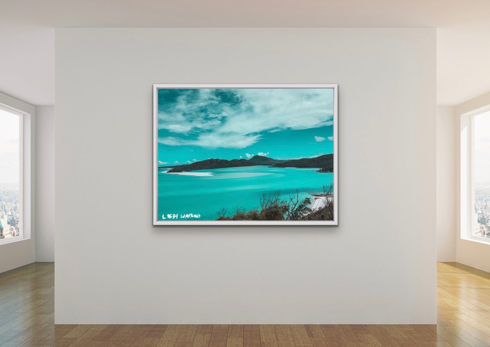 A Day at Whitehaven Canvas Print