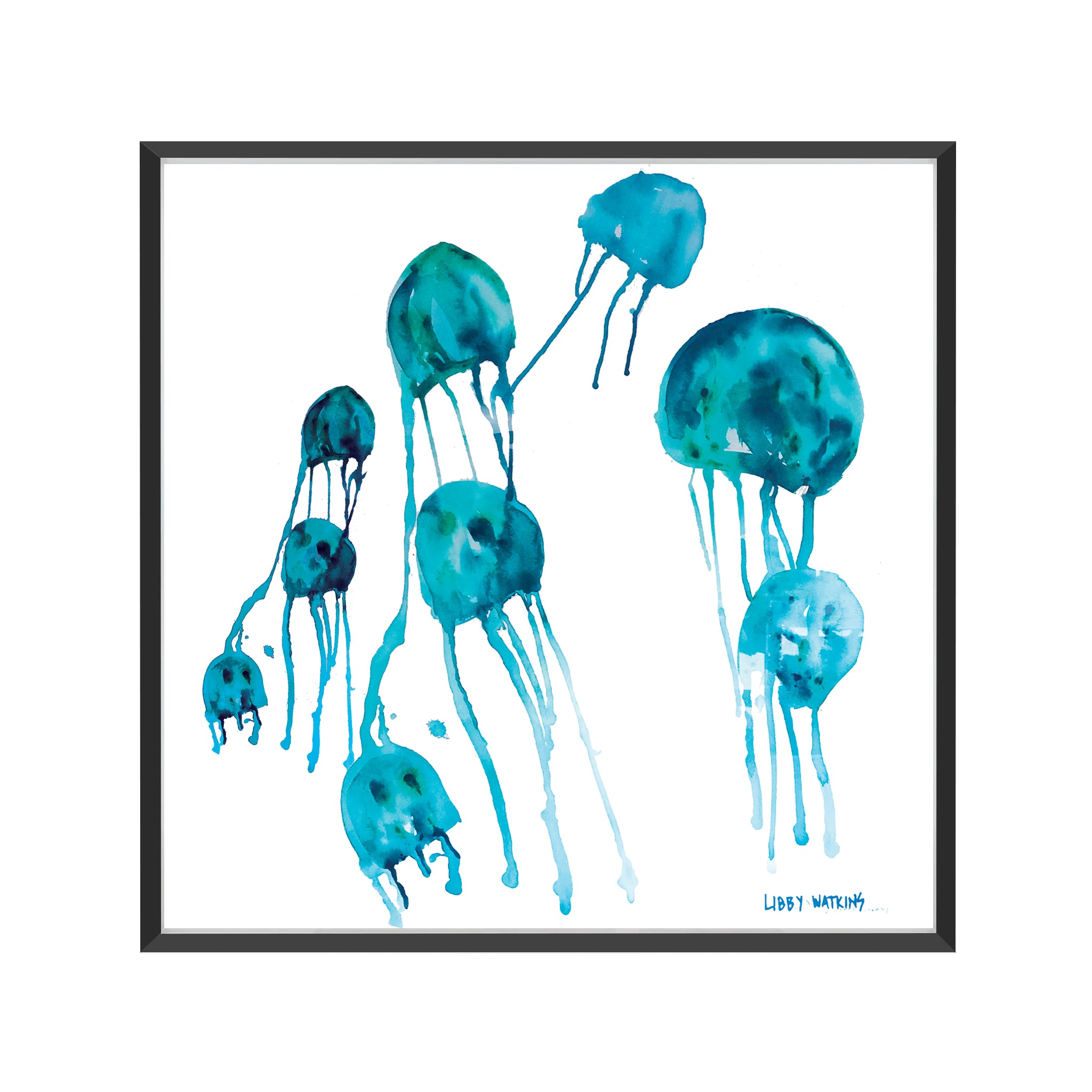 Jelly Fish Pod Canvas Print