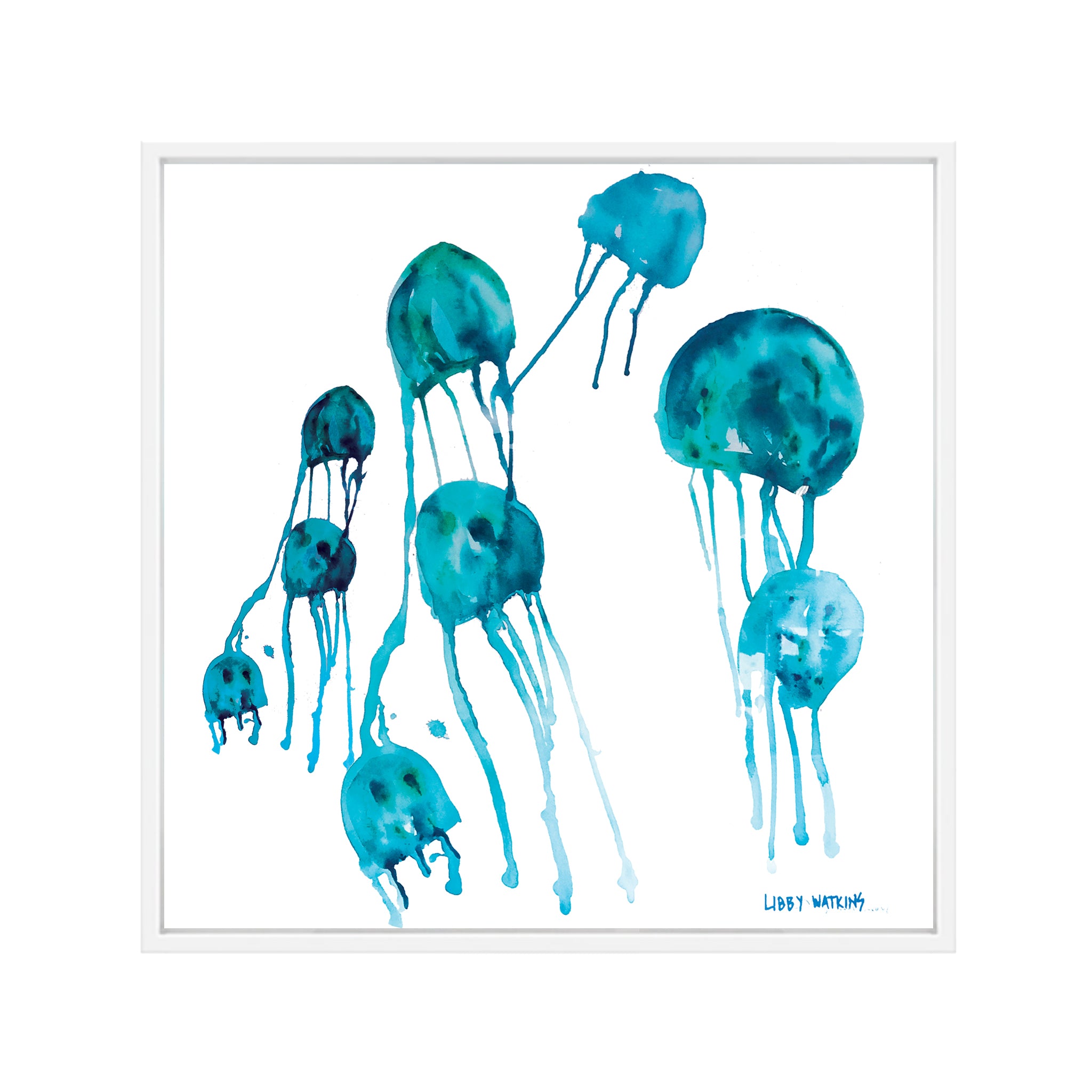 Jelly Fish Pod Canvas Print