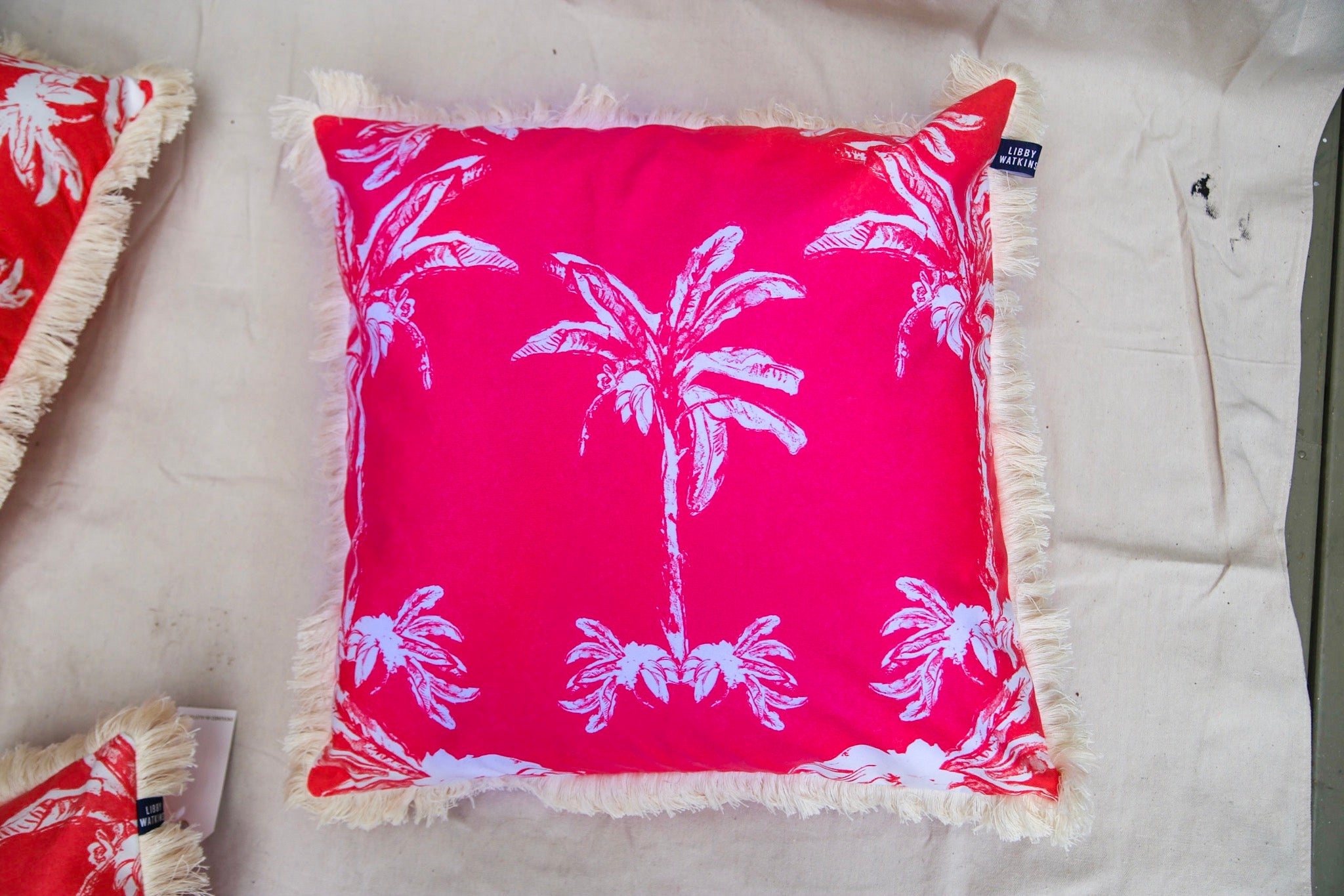 Banana Bungalow Cushion - Pink 60cm