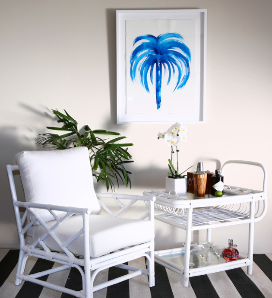 Signature Flat Fan Palm | made to order with artist Libby Watkins