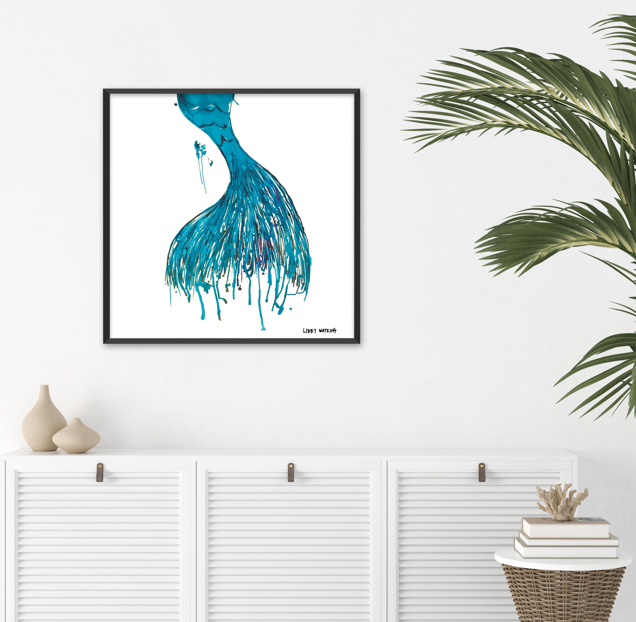Mermaid TALE Canvas Print