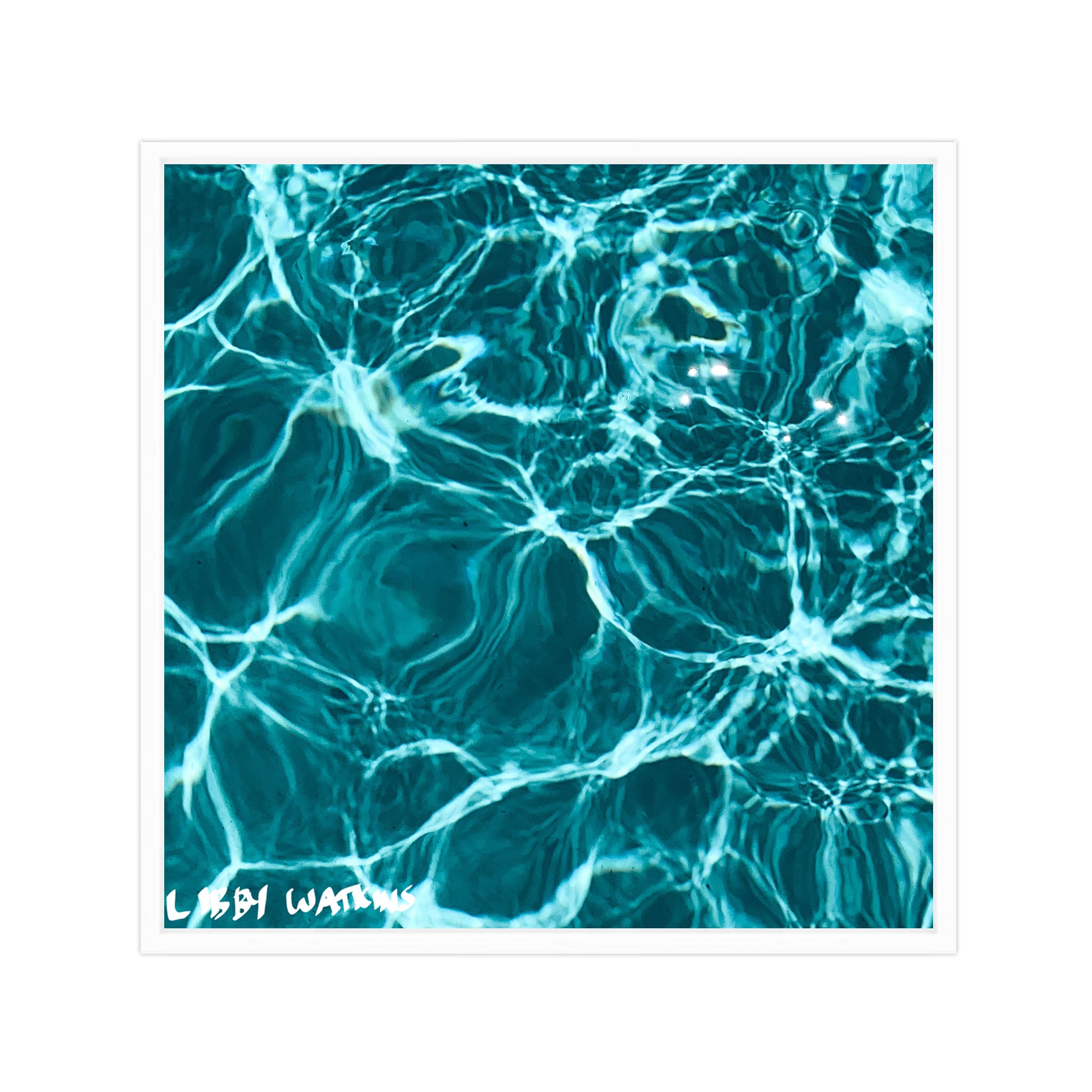 Poolside Reflections Canvas Print