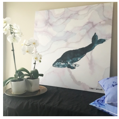 Whale Canvas Print