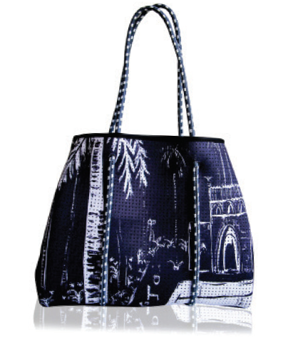 Reversible Tote in Poolside Paradiso