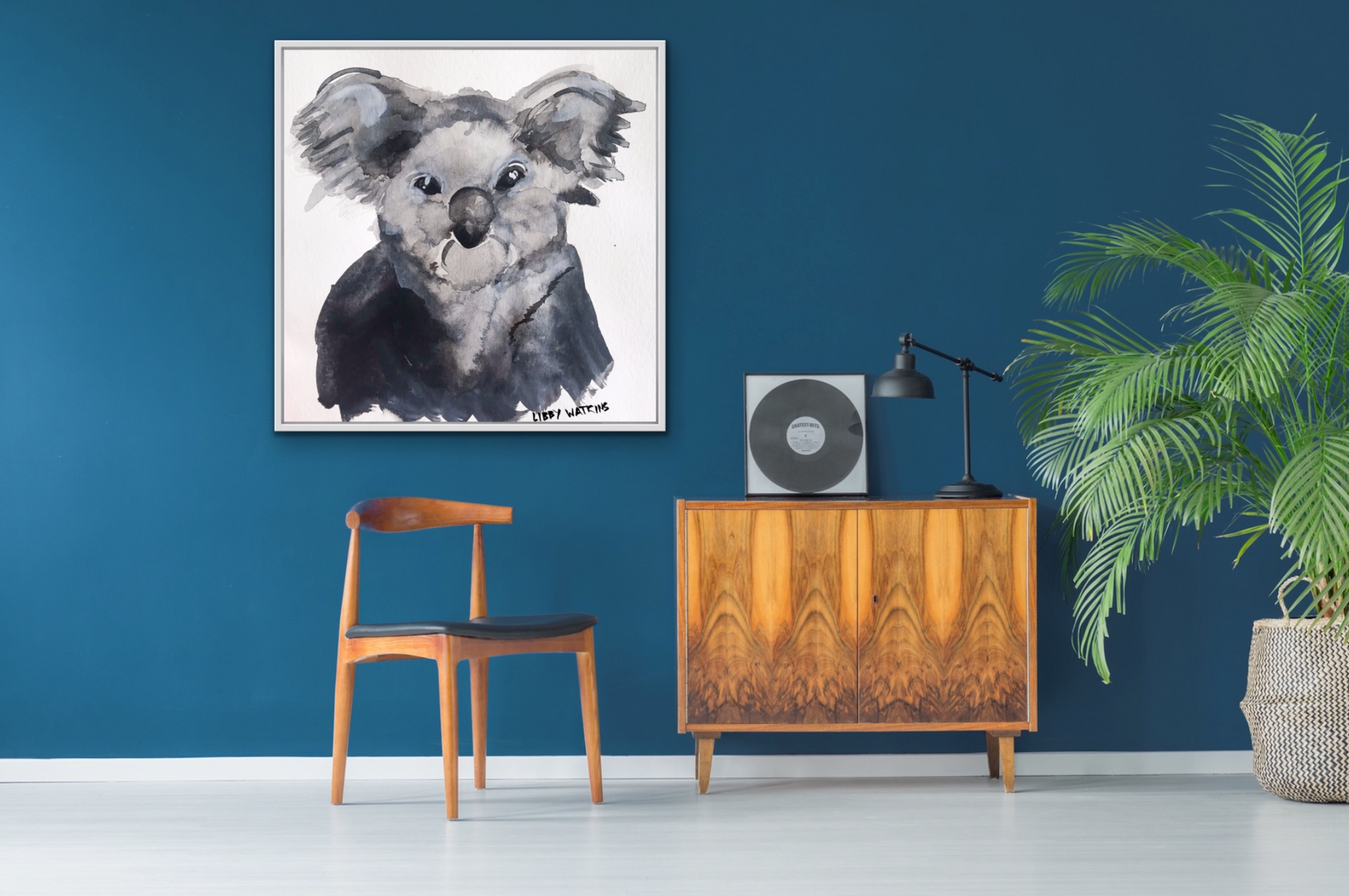 Gumleaf Baby Koala Canvas Print