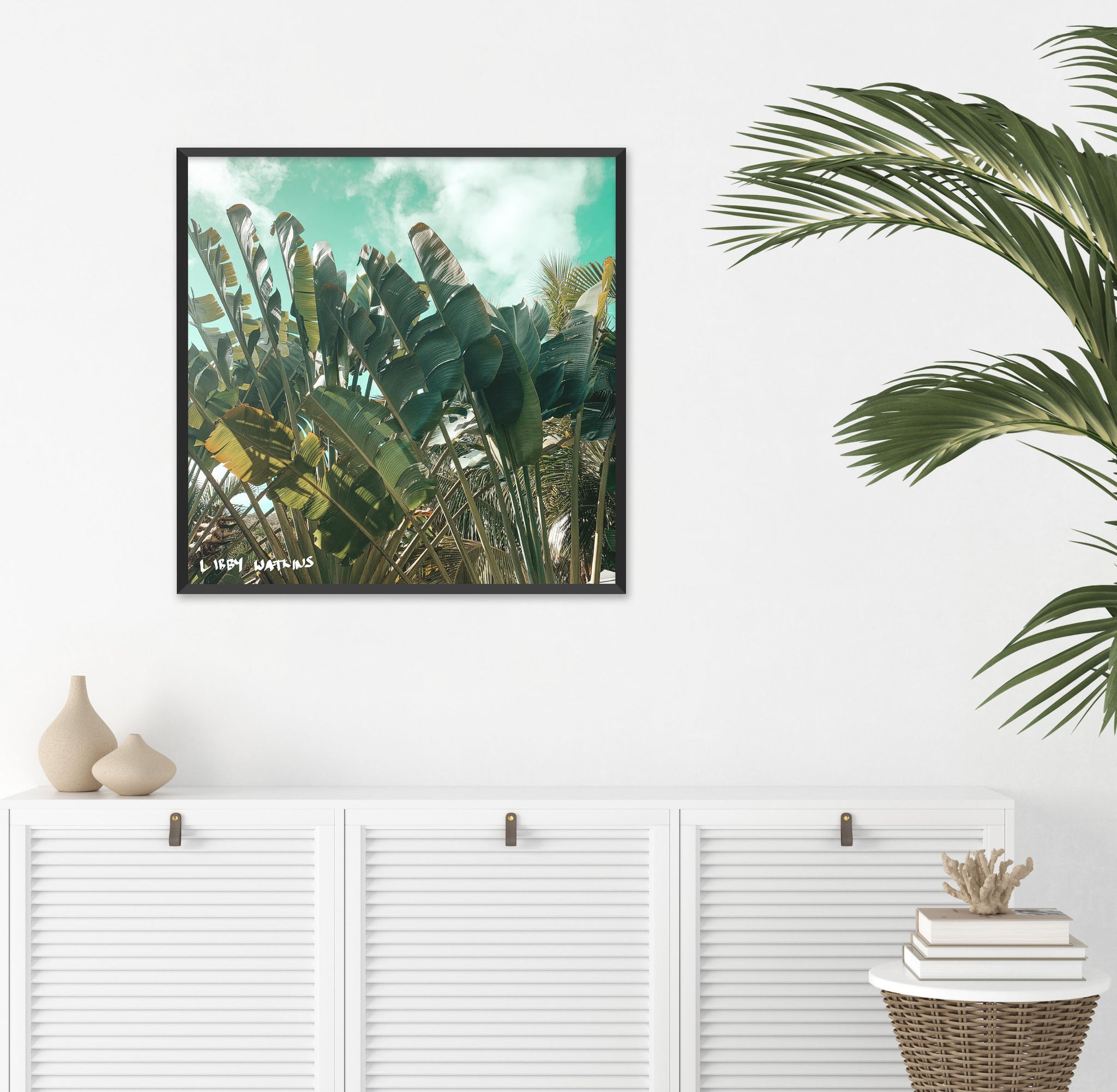 Tropical Palm Canvas Print