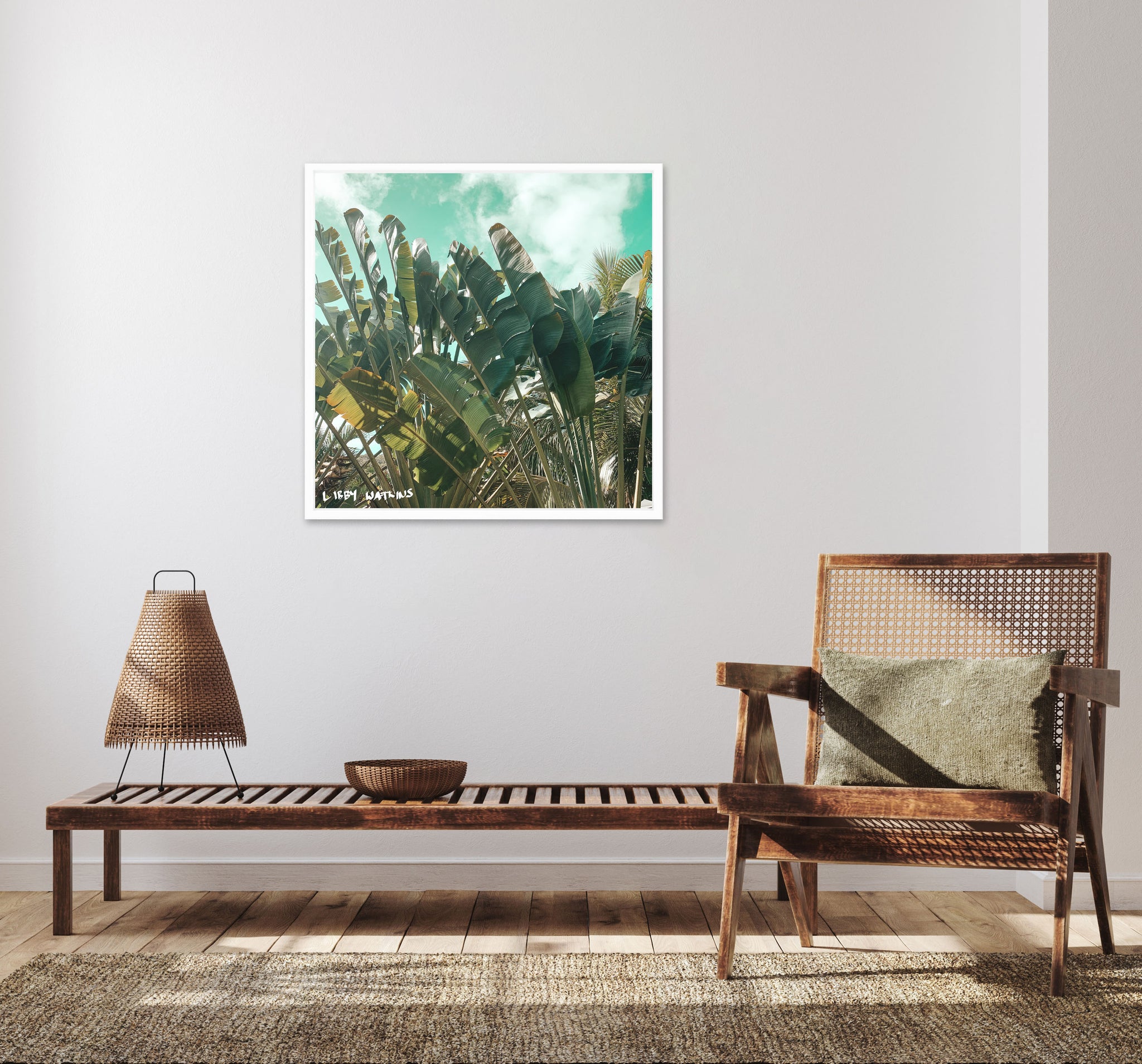 Tropical Palm Canvas Print