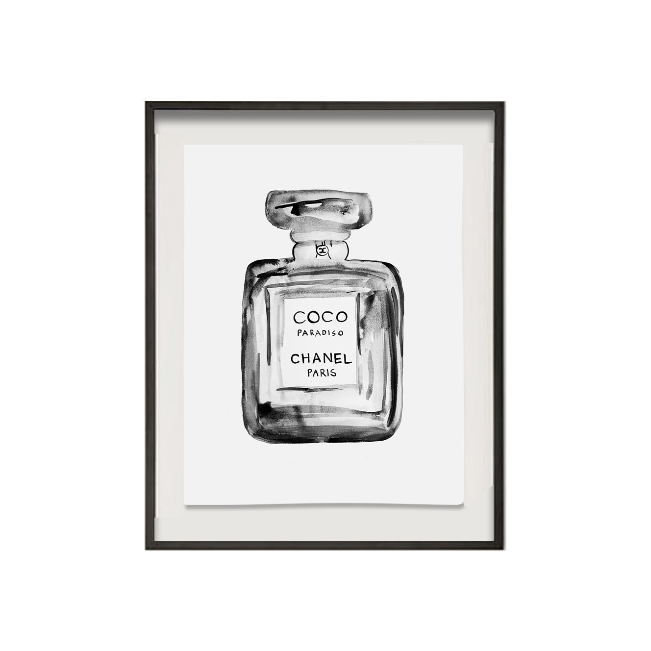 Signature Chanel Coco Paradiso Ink Palm | made to order with artist Libby Watkins