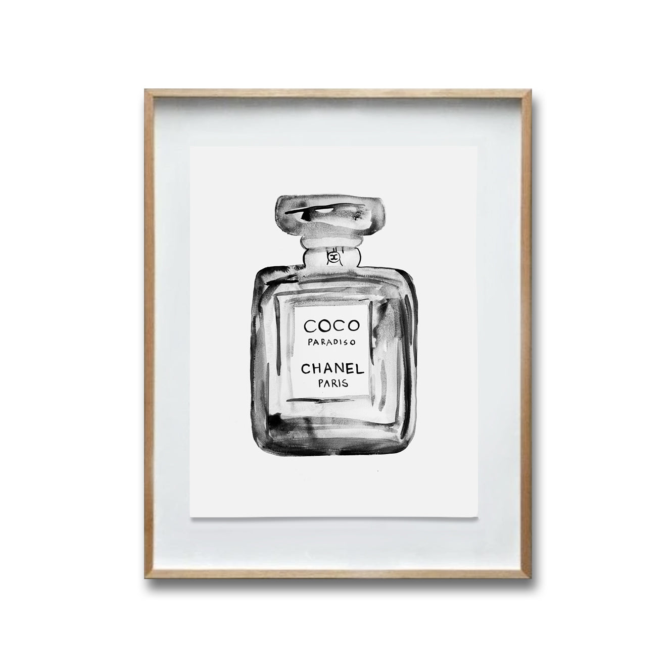 Signature Chanel Coco Paradiso Ink Palm | made to order with artist Libby Watkins