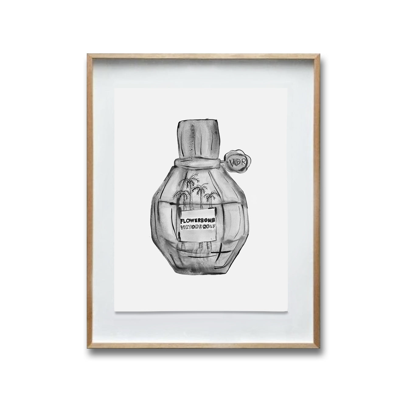 Signature Flowerbomb Ink Palm | made to order with artist Libby Watkins